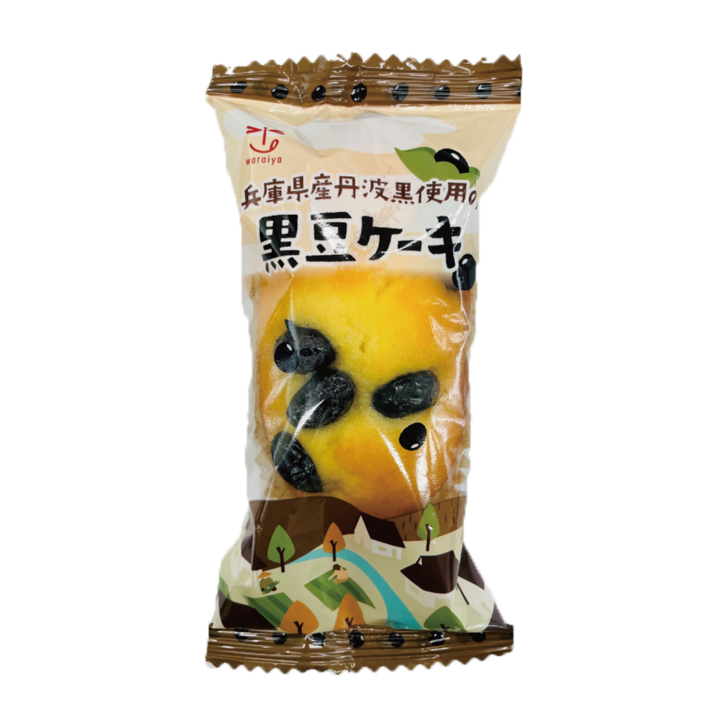 1個 黒豆ケーキ