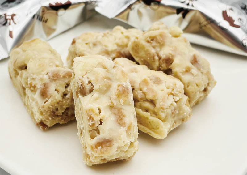 8個ミレービスケットクランチチョコレート＜ホワイトチョコ味＞